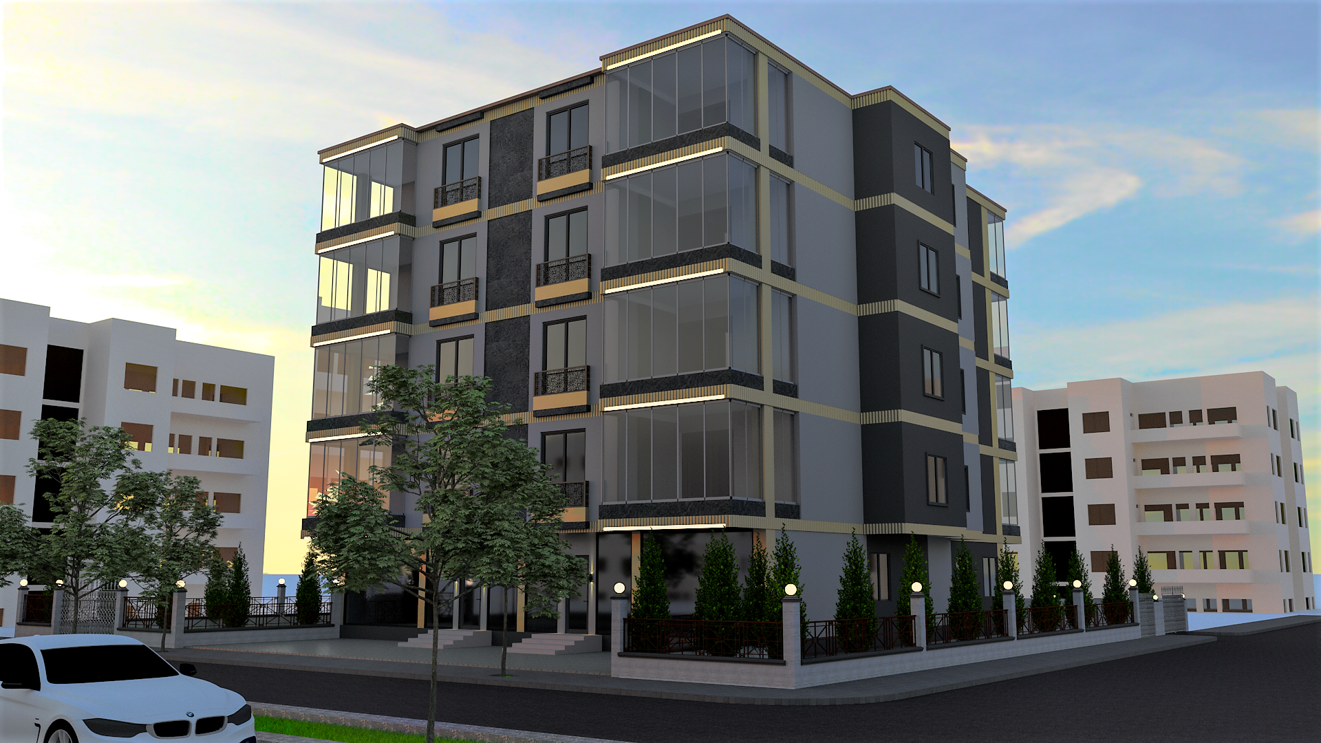 BİNA DIŞ CEPHE TASARIMI